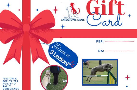 Sorprendi chi ami con la nostra Gift Card